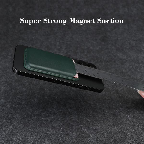 25 Color Magsafe Wallet Card Holder Customizable Magnetic Wallet For iPhone