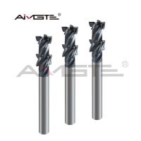 Step Tungsten Carbide End Mill 4 Flutes Forming CNC Milling Cutter For Aerospace
