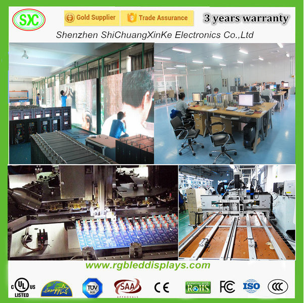 P10 SMD (3 in 1) Indoor Full Colour LED Display Die-Cast Aluminium and Iron Cabinet