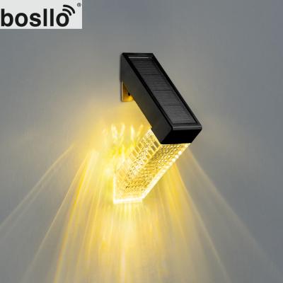 Solar Crystal Wall Lights Outdoor 1.2V  700mAh IP44 Waterproof Level