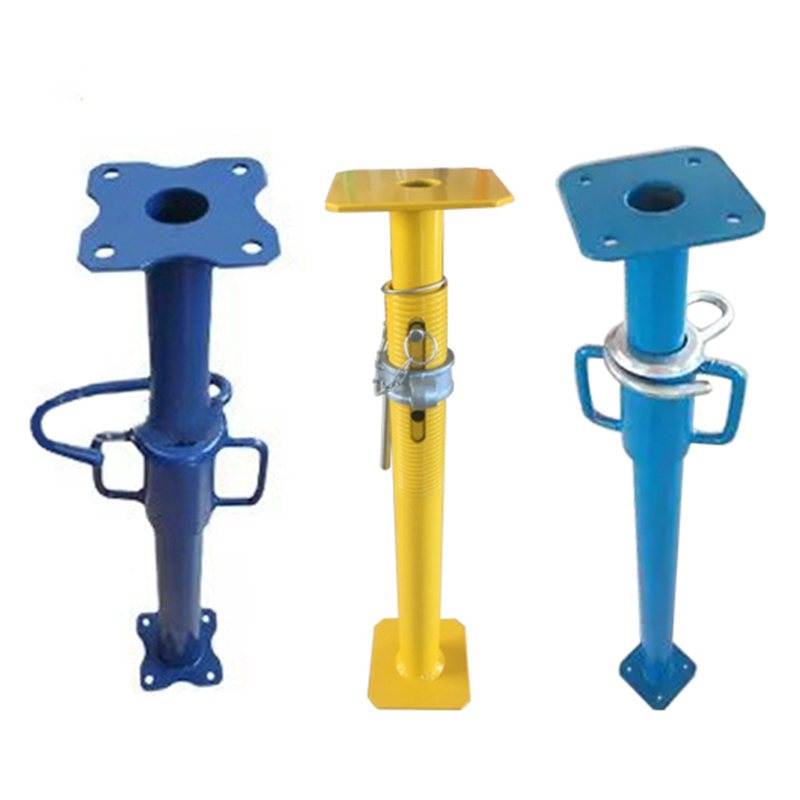 Adjustable Height Scaffolding Steel Props For Concrete Slab Building Support