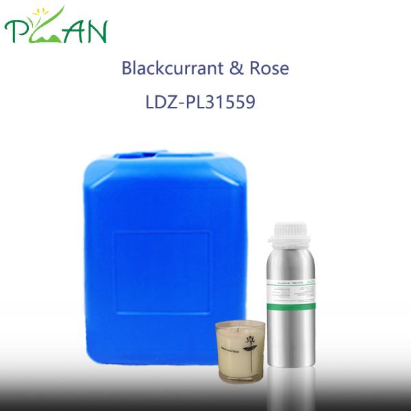Arôme de parfum artificiel de cassis et de rose pour bâtonnets de roseaux et diffuseur