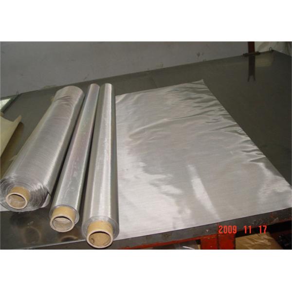 Strong  Round Square Nickel Wire Mesh Roll  For Vapour Liquid Filtering 100% Pure  Knitted