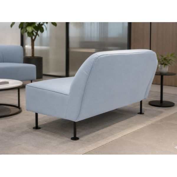 Elegant Indoor Commercial Sofa Fabric Right Sectional Sofa Eco Friendly