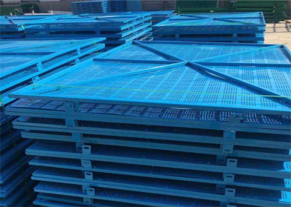 Perforated Metal Frame Mesh Construction Safety Screens 1.2X1.8
