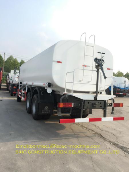 White 6x4 Special PurposeTruck 20000L Tank Material Carbon Steel Sprinkler Truck