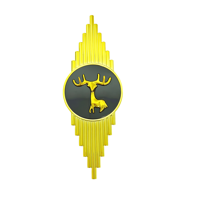 Factory Direct Sales New Glossy Three-style Golden Deer/moose Sofa Decorative Buttons Furniture Sofa Armrest Ornaments