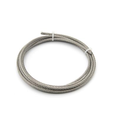 Premium 7×7 Stainless Steel Wire Rope 2mm-4mm 316 304 Ideal For Rigging Lifting And Safety