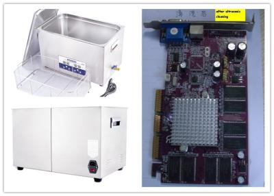 30 Liters Ultrasonic Circuit Board Cleaner With Industrial Alcohol And Solvent