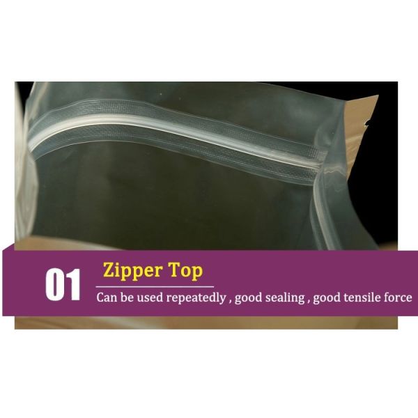 Ziplock 200 Micron PET AL PE Resealable Cat Food Bag