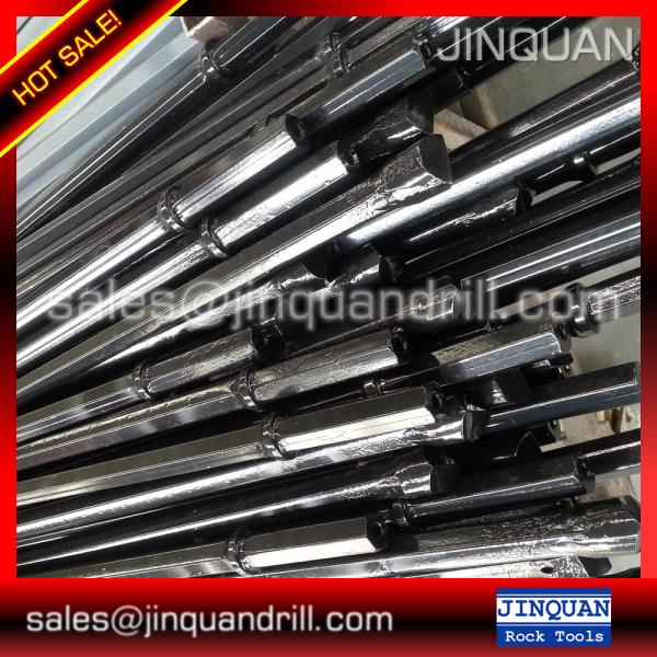 percussive drill steel - integral drill steel, tapered rods, plug hole rods and thread rod