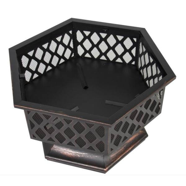 Outdoor Portable Smokeless Fire Pit Metal Fire Pits Garden