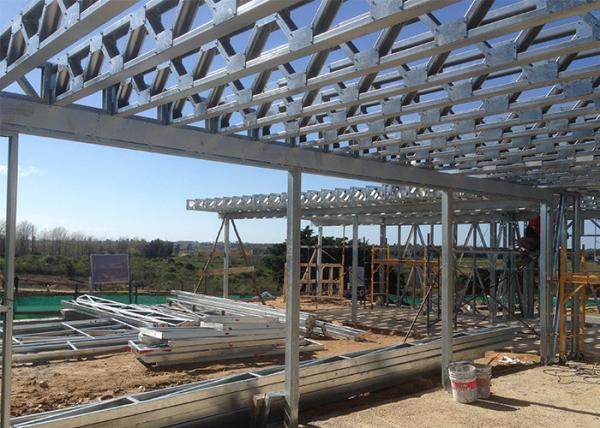 Especificações de estrutura de aço de calibre leve Casa pré-fabricada Villa de luxo Casa unifamiliar