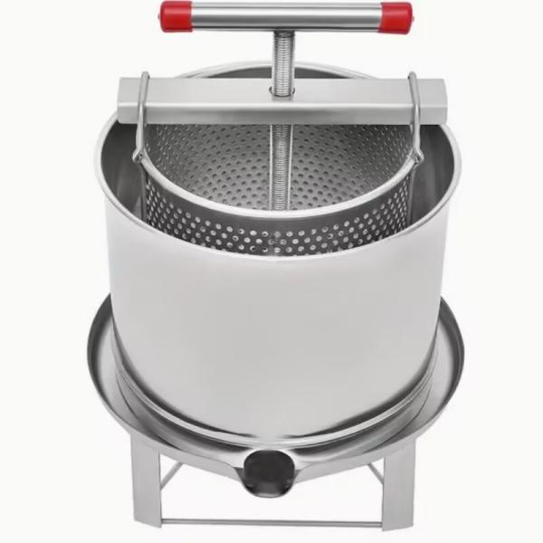 Electric Stainless Steel Beeswax Press Machine 45L Capacity