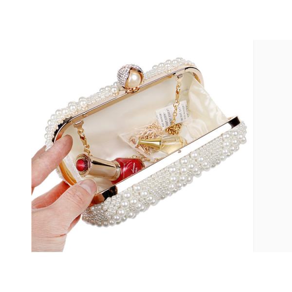 Cross-border new pearl dinner bag European and American lady banquet bag celebrity dress evening bag