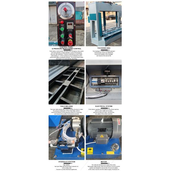 2200 kg Hydraulic Machine Plywood Automatic Veneer Press for Wood Door Cold Press