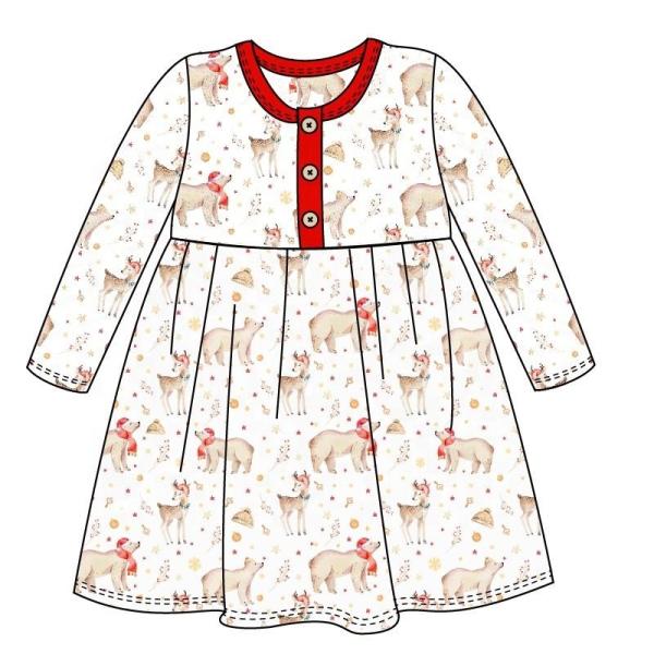 Christmas baby infant romper bodysuit cotton printing cute baby clothes christmas Baby Romper