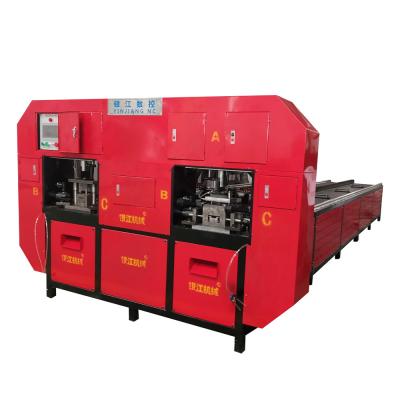 Máquina de perfurar automática de suportes fotovoltaicos galvanizados de 9 m