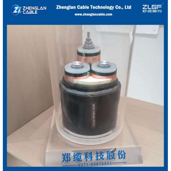 Galvanized Steel Tape Armour Copper Conductor MV Underground Cable 3 Core