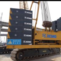 Une grue à rampe de 300 t utilisée injecte une nouvelle vitalité dans la construction d'ingénierie