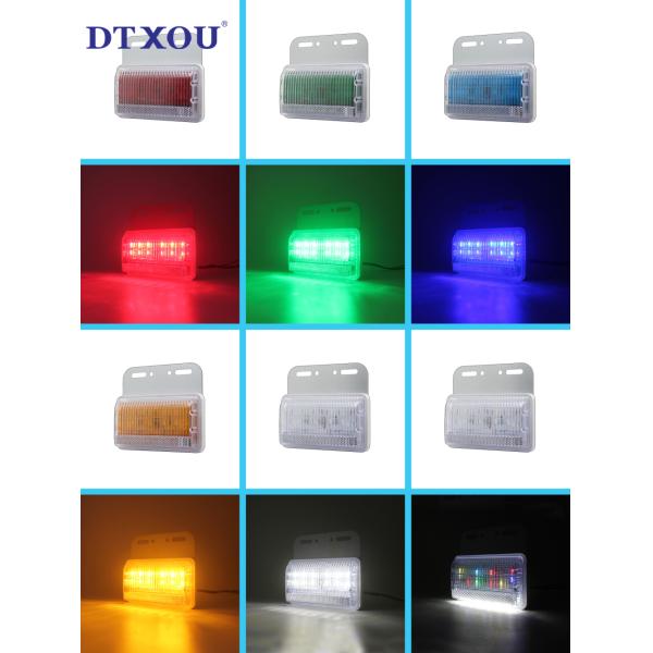 110*104mm Iron Plate Waterproof 21pcs Leds Strobe Flash Led Anti-fog Light For Trucks