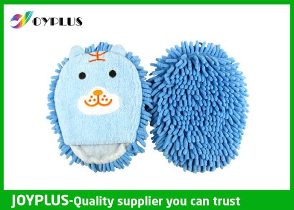 Cute Car Cleaning Mitt Colorful , Microfiber Dusting Mitt Super Soft AD0185