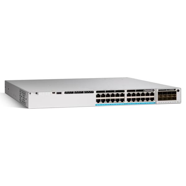 Switch de red de 24 puertos 9300L con 4x10G Uplink y memoria flash de 128MB