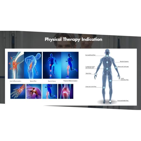 Human Physiotherapy Radial Shock Wave Therapy Electro Mangetic Machine