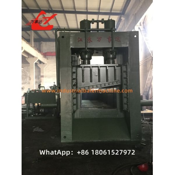 PLC Auto Control Gantry Shear Q43L-5000 Scrap Metal Cutting Machine