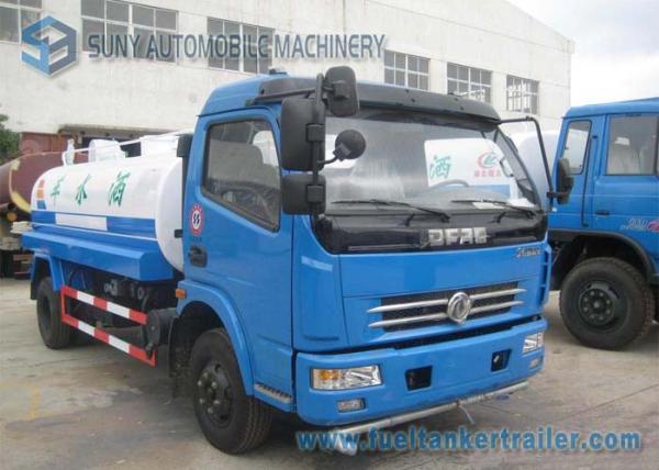 Dongfeng Duolika 4 X 2 5000 L Storage Water Tanker Truck 100 hp 2 Axles