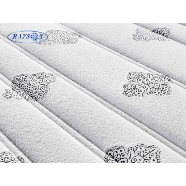 Matelas jailli de l'Europe de dessus du Roi Size de poche cinq étoiles noire d'hôtel