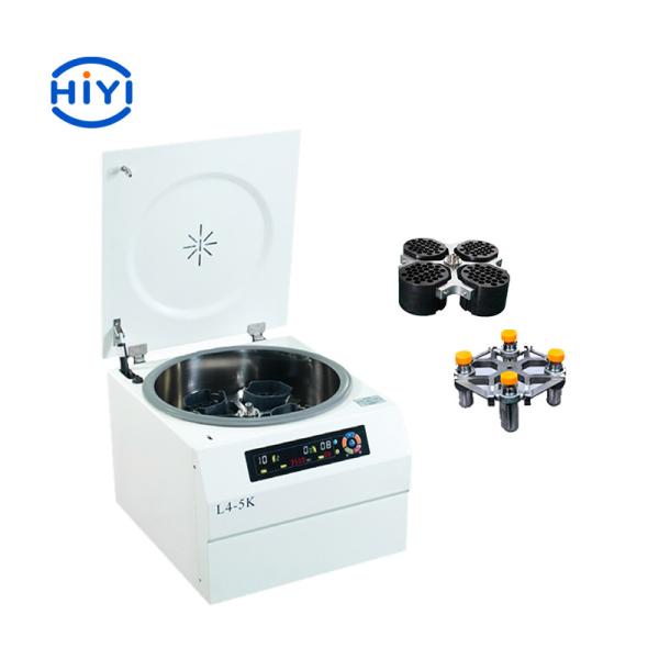 L4-5K 5500 Rpm Low Speed Centrifuge Large Capacity Vacuum Blood Tube Auto Uncapping