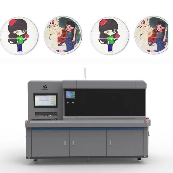 Single Pass UV Digital Printer with 200 Sqm/H Printing Speed, 1200 X 1200 Dpi Resolution and LED UV Lamp Drying System