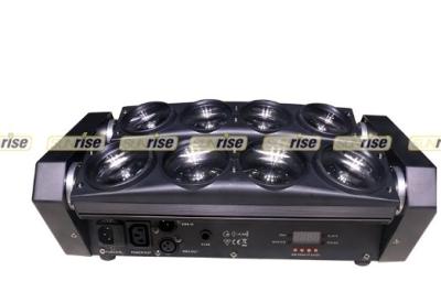 150W 8x10w Rgbw Beam Spider Moving Head Light , Dj Spider Lights White Color