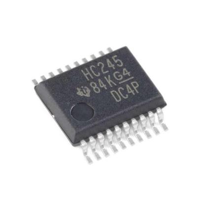 SN74HC245DBR SSOP-20 Transcepteur de bus Puce IC Composants électriques Sortie à trois états Puce logique de transcepteur de bus à huit voies