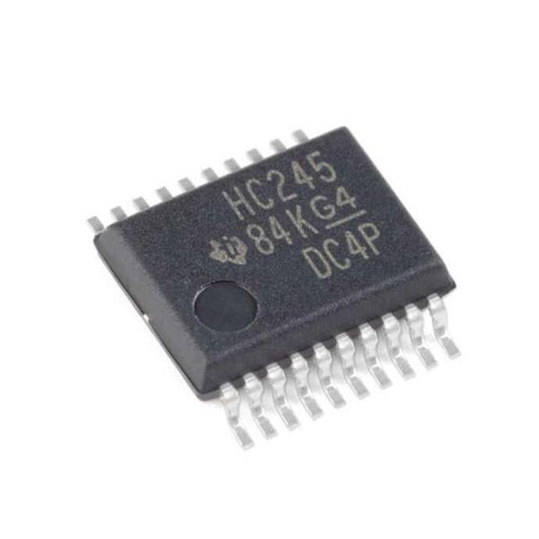 SN74HC245DBR SSOP-20 Transcepteur de bus Puce IC Composants électriques Sortie à trois états Puce logique de transcepteur de bus à huit voies