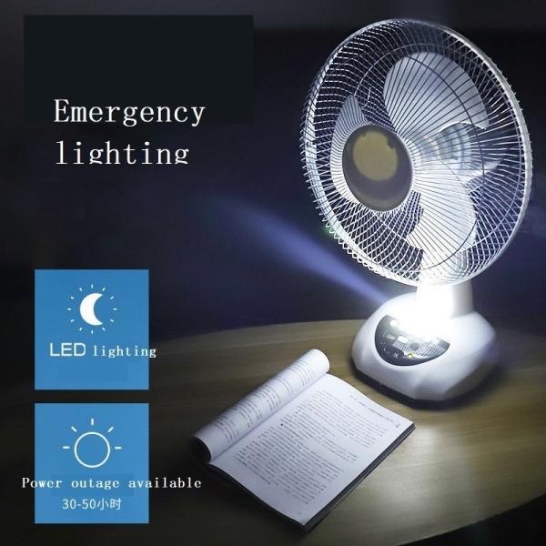 Table Solar Fan 12 inch Solar-Powered Energy-Saving Fan for Sustainable Clean Energy