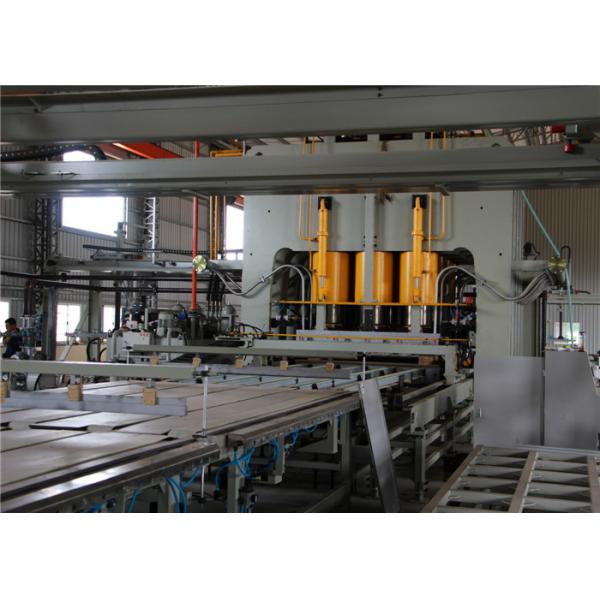 Automatic Melamine Paper Laminating Machine / Laying Machine High Efficiency