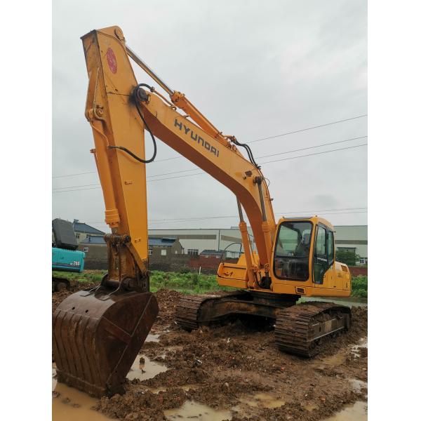 22000 KG Second-hand Hyundai 220 220-5 Hydraulic Excavator 22 Tons Operating Weight