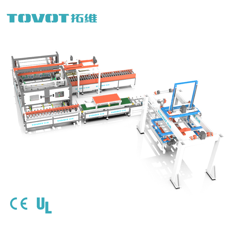 8-12boxes/min Automatic Packaging Machine Industrial For Flooring / Panels