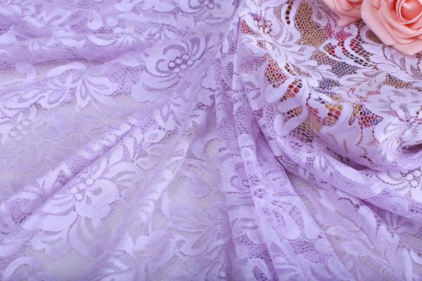 2017 Hot Sale Garment Accessories Strech French Lace Fabric  with Different Color-
