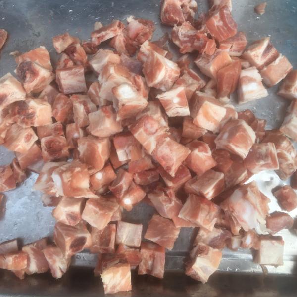 SUS 304 30mm 3KW Fish Meat Cube Dicer Machine
