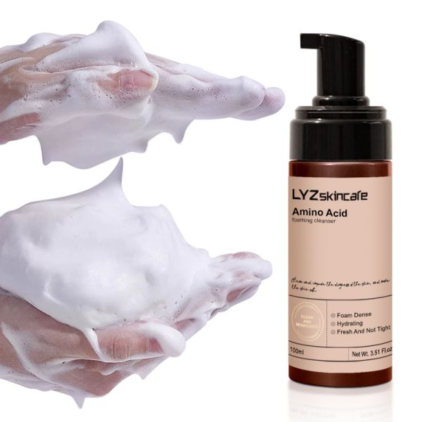 Niacinamide Foam Cleanser Whitening Acne Cosmetic Skin Care Beauty Oil Control Foaming Face Wash Amino Acid Facial Cleanser