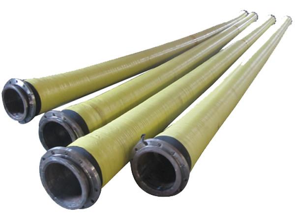 Large Diameter Rubber Suction Hose Durable Rubber Water Hose High Wear Resistance