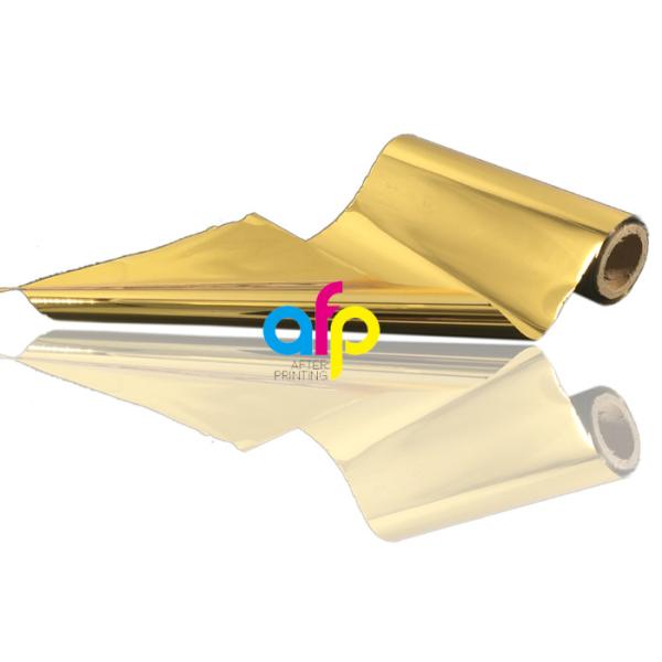 Сусальное золото обеих сторон горячее штемпелюя, фольга передачи тепла размера 640мм * 120м