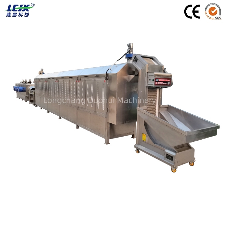 High Output Industrial Seed Red Beans Mung Beans Black Beans Chickpeas Roasting Production Line 