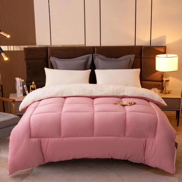 Rosa Branca Sólido Oeko-Tex Conforter Edredon Adolescente Cama de Cama Gêmeos Conjunto Lençóis de Luxo