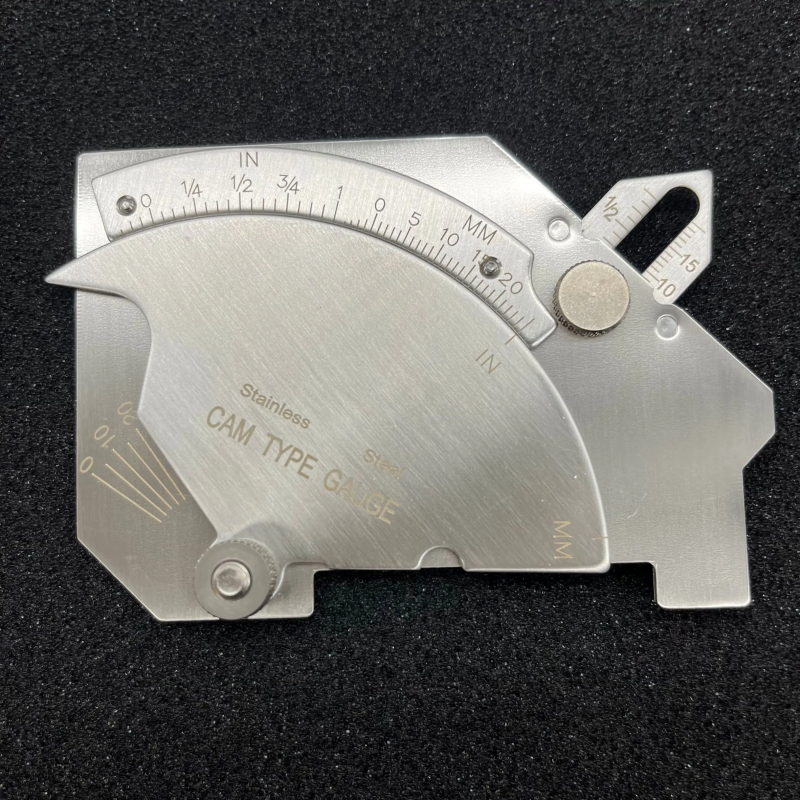 MG-8 Bridge Cam Welding Gauge Inch/mm Dual Scale Welding Inspection Tool