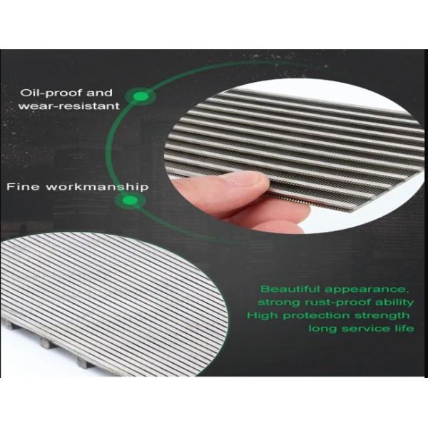 Сетка фильтра провода клина ячеистой сети фильтра слота SS304 SS321 v для земледелия