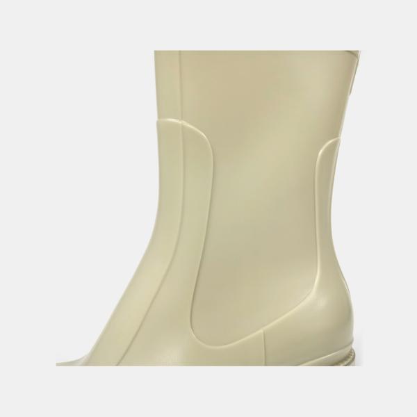 Anti Skid Reinforced Seamless Molded Mid Calf Rain Boots For Lady